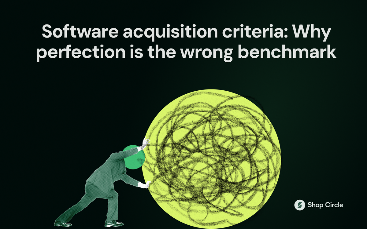 Software Acquisition Criteria: Why Perfection is the Wrong Benchmark image