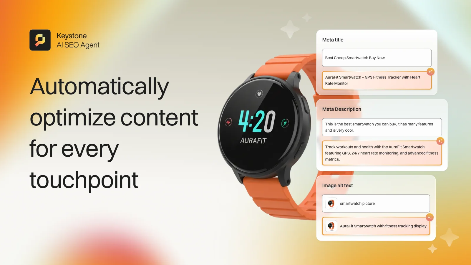 Key AI SEO ‑ Optimize for LLMs Feature