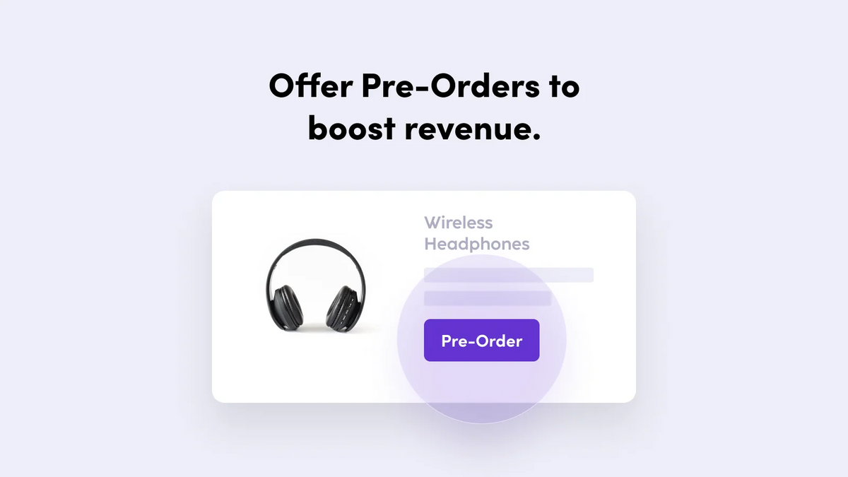 Pre‑Order Helper Feature