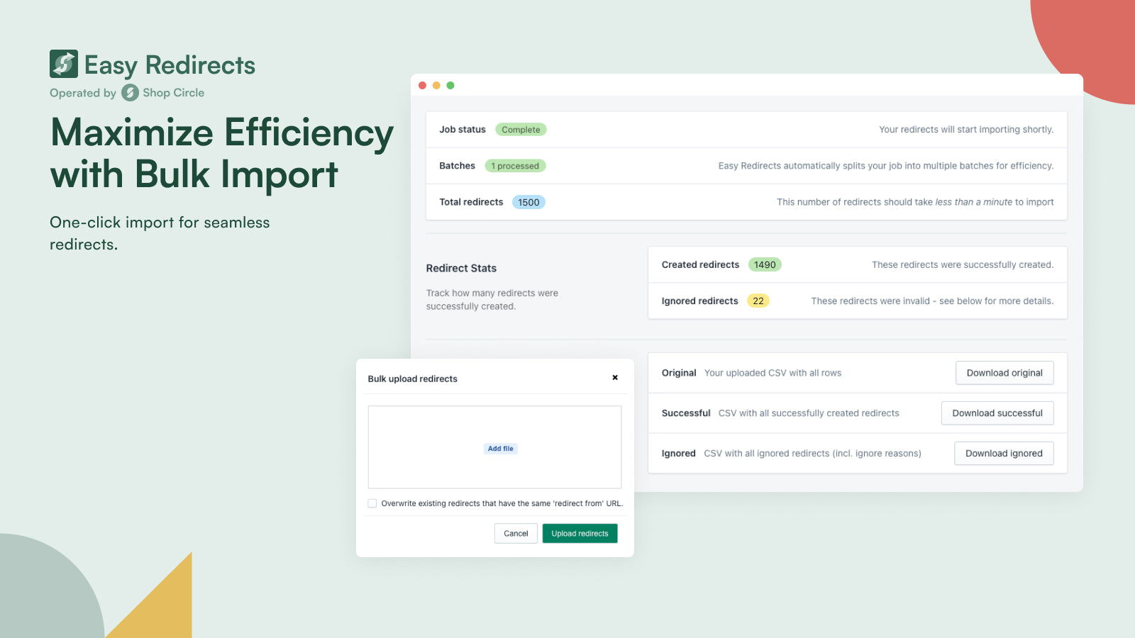 SC Easy Redirects Feature