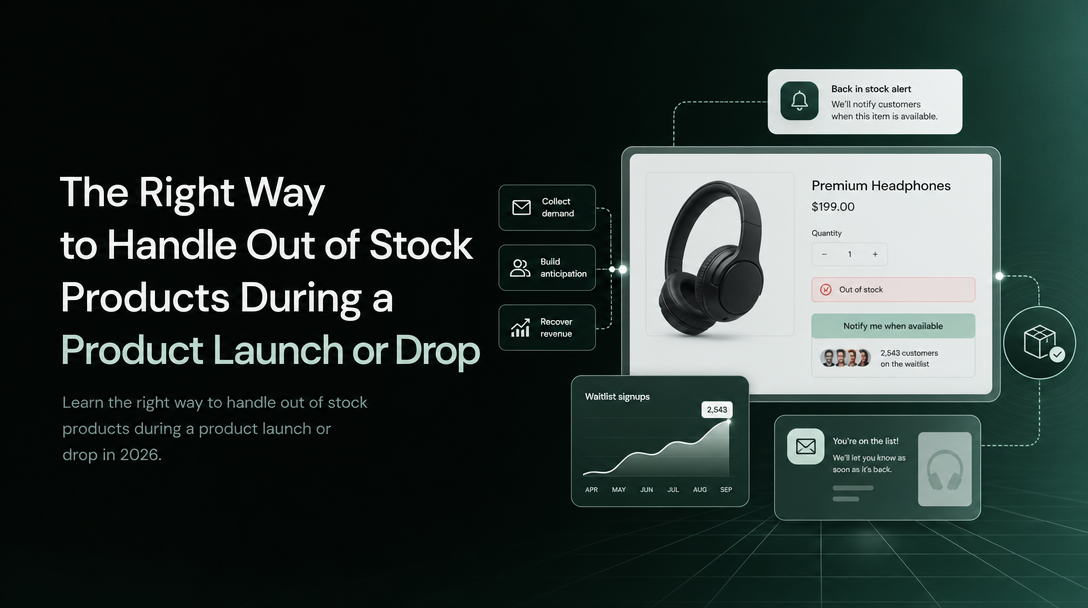 The Right Way to Handle Out of Stock Products During a Product Launch or Drop image