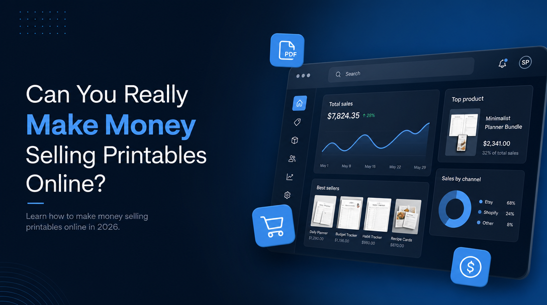 Can You Really Make Money Selling Printables Online? image