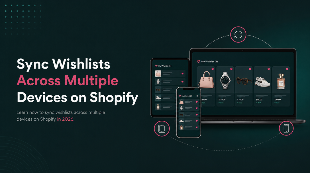 How to Sync Wishlists Across Multiple Devices on Shopify image