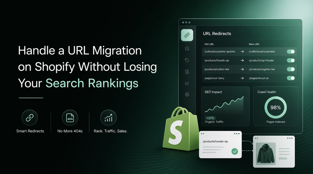 How to Handle a URL Migration on Shopify Without Losing Your Search Rankings or Sending Customers to Dead Pages image