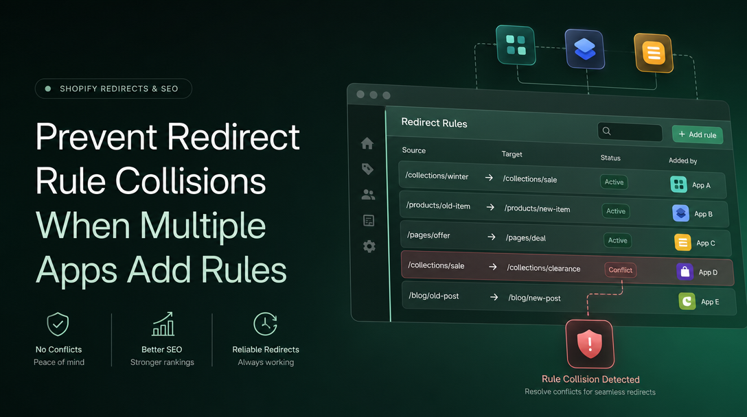How to Prevent Redirect Rule Collisions When Multiple Apps Add Rules image