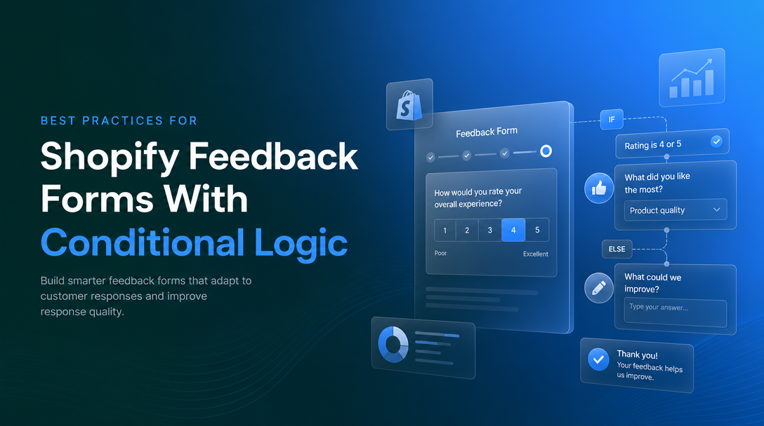 Best Practices for Shopify Feedback Forms With Conditional Logic image