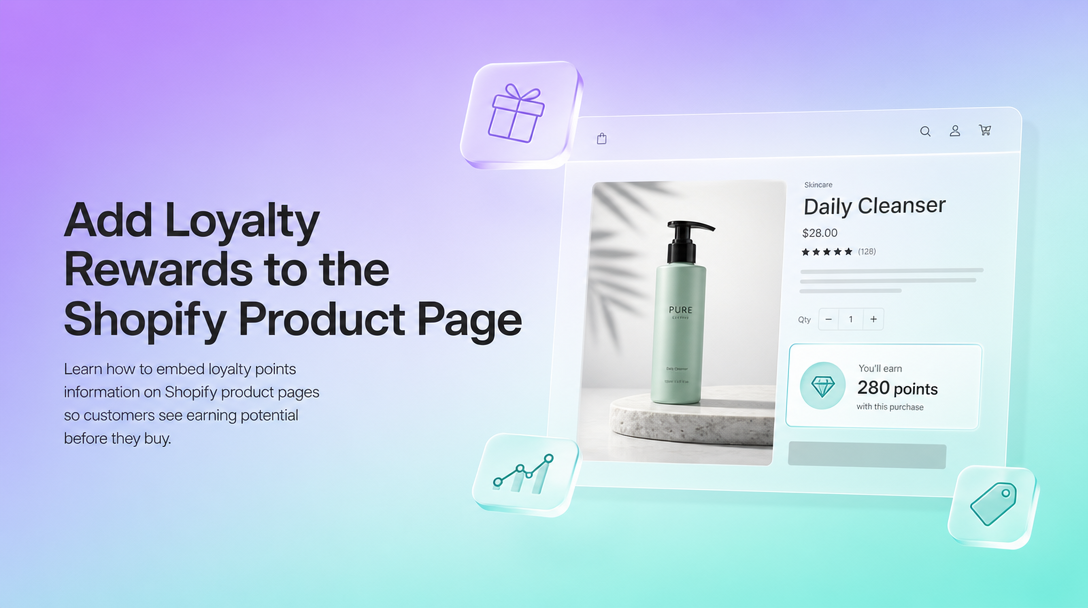 How to Add Loyalty Rewards to the Shopify Product Page image