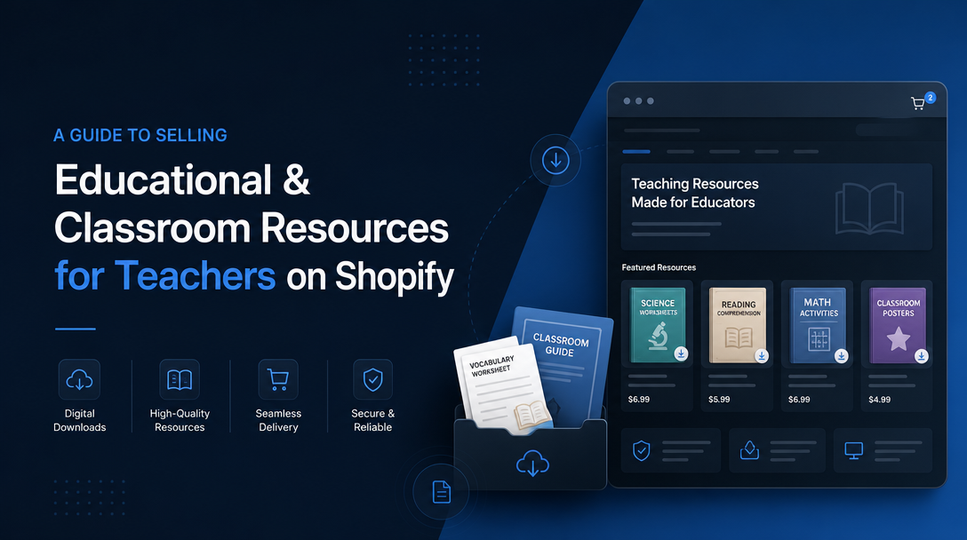 How to Sell Educational and Classroom Resources for Teachers on Shopify image