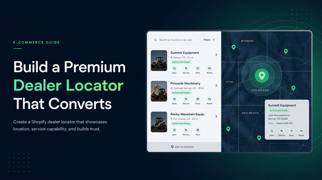 How to Create a Dealer Locator for Specialty Equipment Brands image