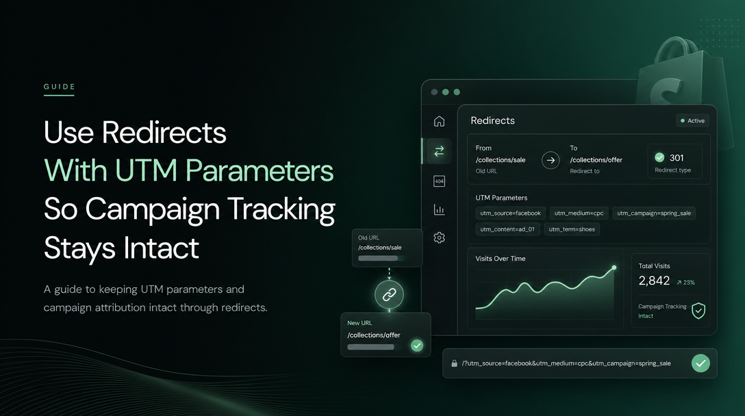 How to Use Redirects With UTM Parameters So Campaign Tracking Stays Intact image