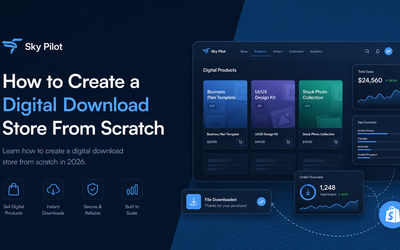 How to Create a Digital Download Store From Scratch article illustration