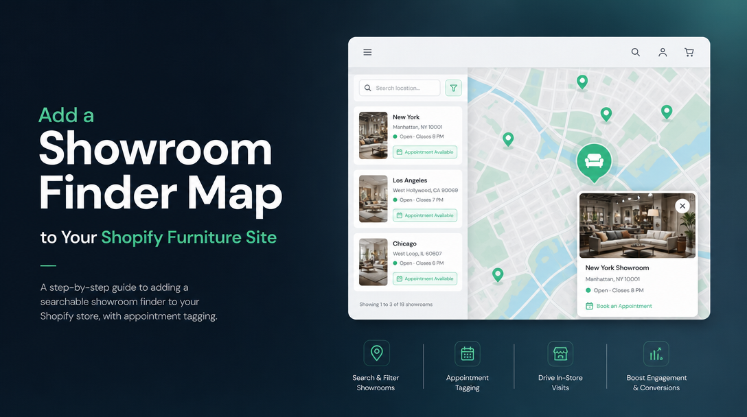 How to Add a Showroom Finder Map to a Shopify Furniture Site image