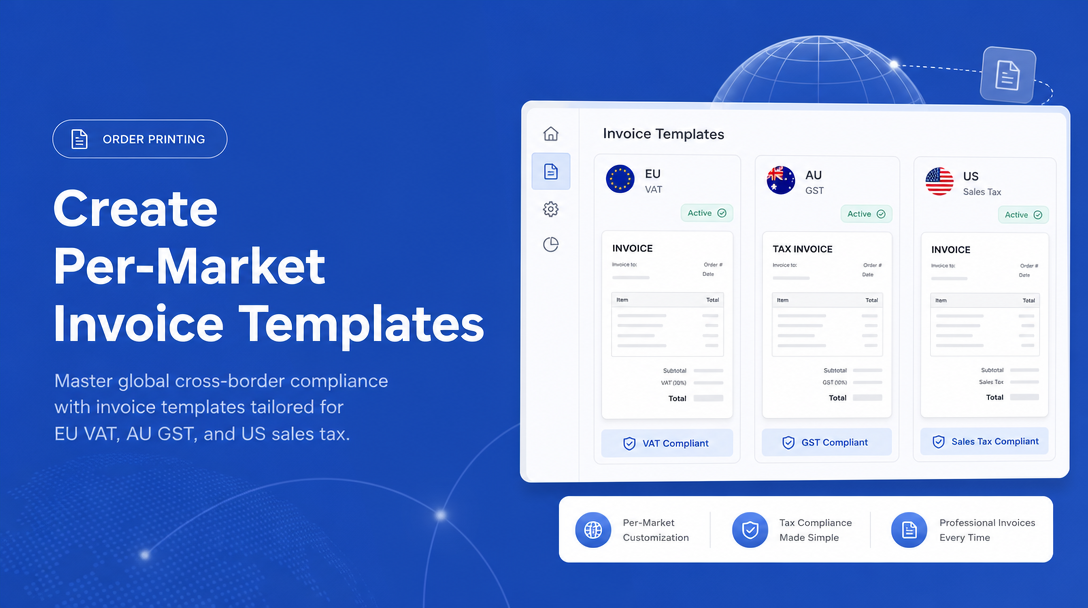 How to create per-market invoice templates (VAT EU vs GST AU vs sales tax US) image