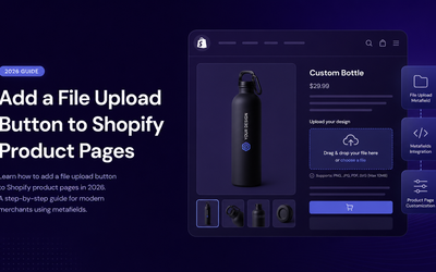 How to Add a File Upload Button to Shopify Product Pages article illustration