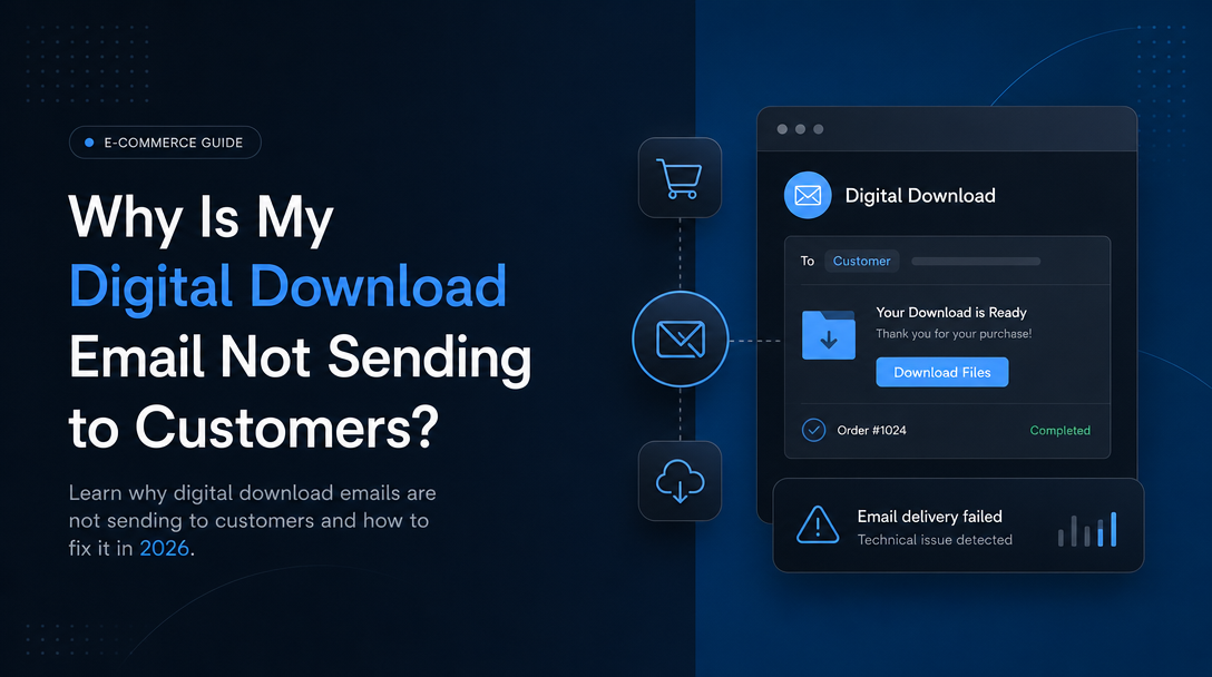 Why Is My Digital Download Email Not Sending to Customers? image