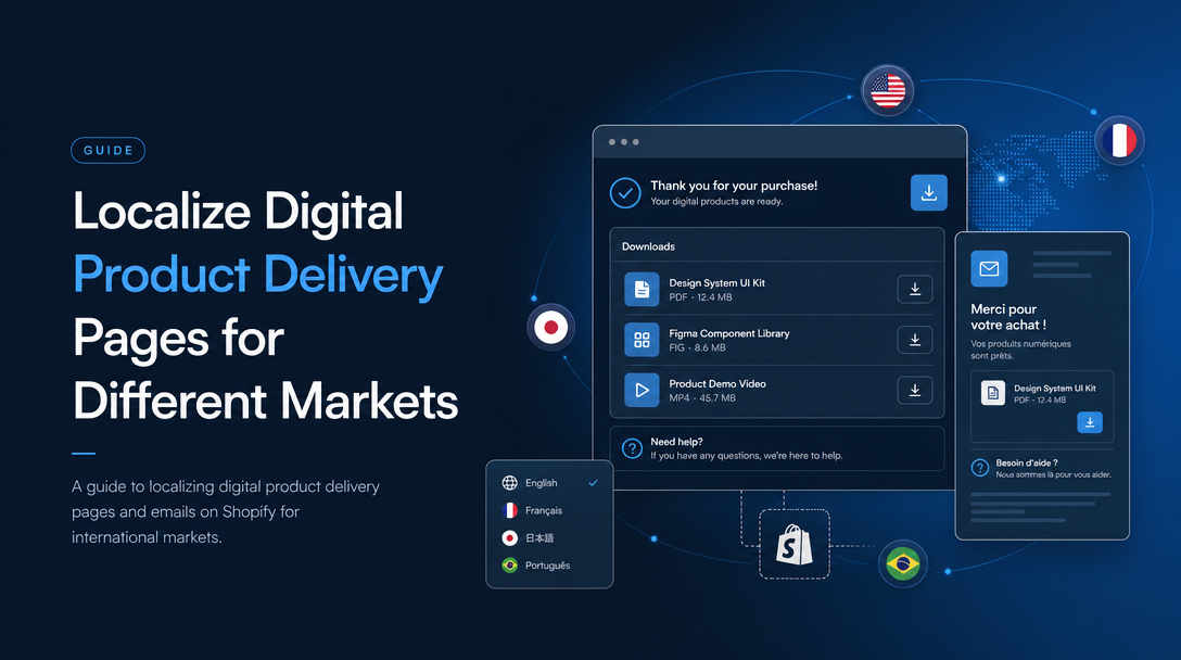 How to Localize Digital Product Delivery Pages for Different Markets image