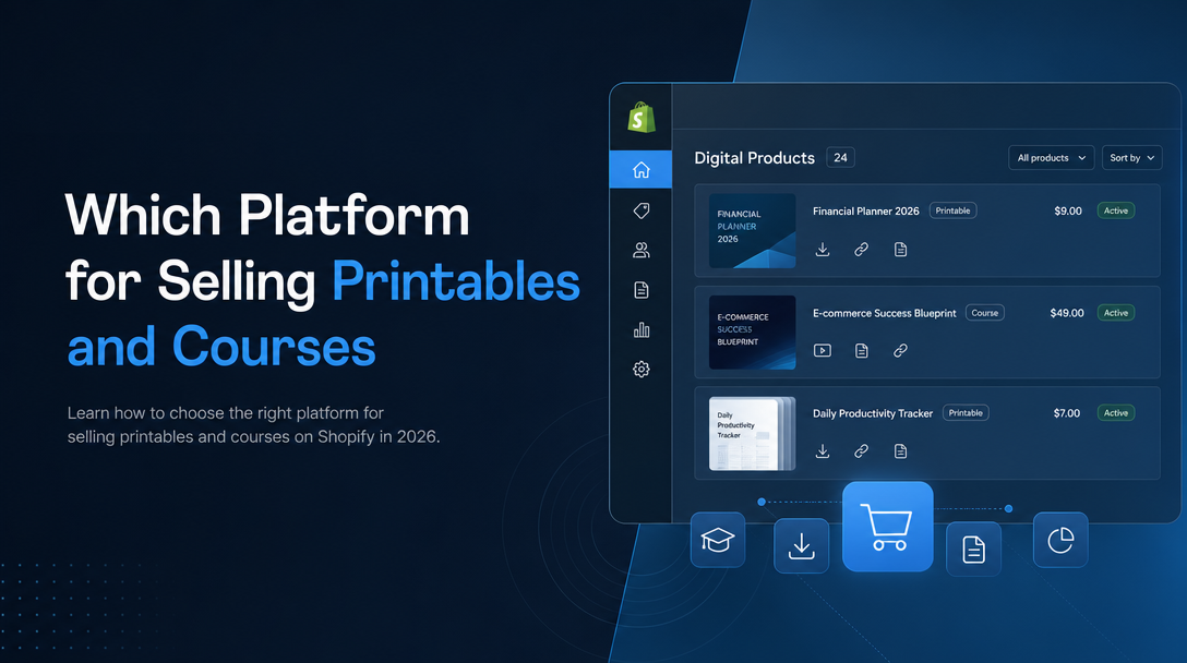 Which Platform for Selling Printables and Courses image