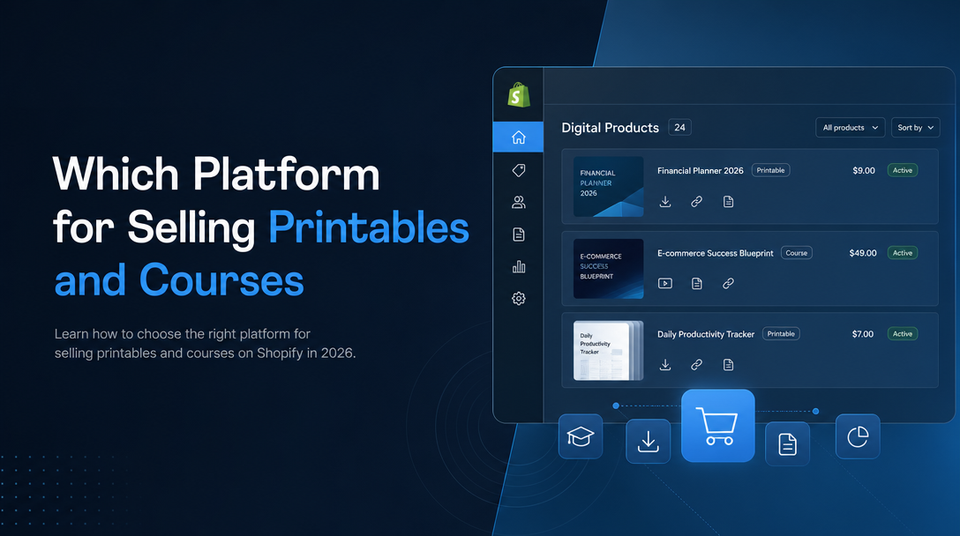 Which Platform for Selling Printables and Courses