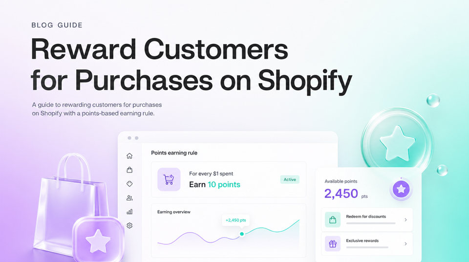 How to Reward Customers for Purchases on Shopify article illustration