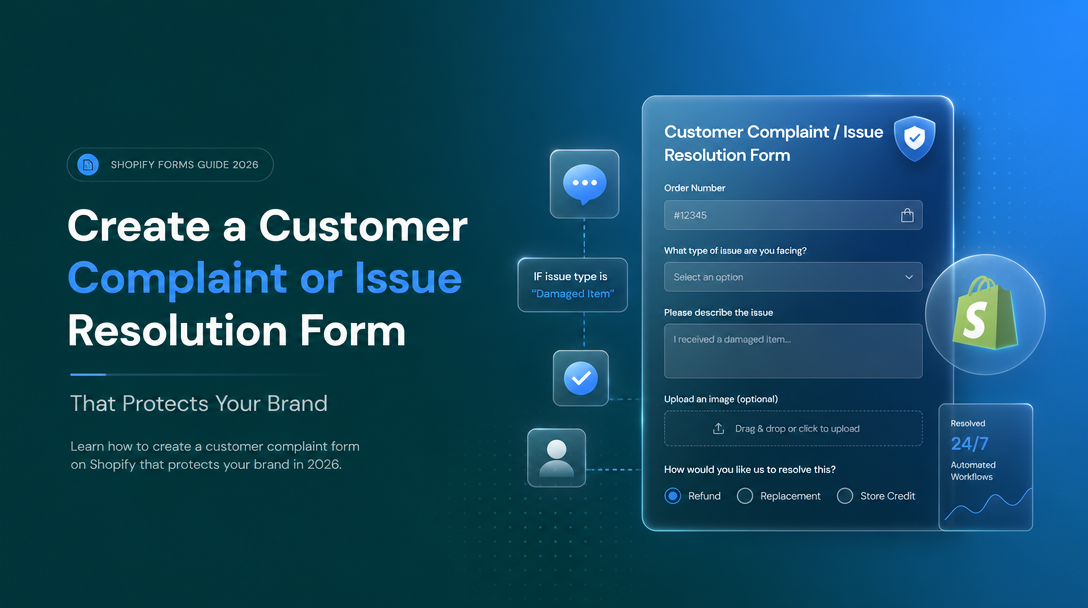 How to Create a Customer Complaint or Issue Resolution Form That Protects Your Brand image