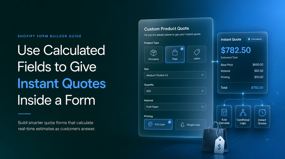 How to Use Calculated Fields to Give Instant Quotes Inside a Form article illustration