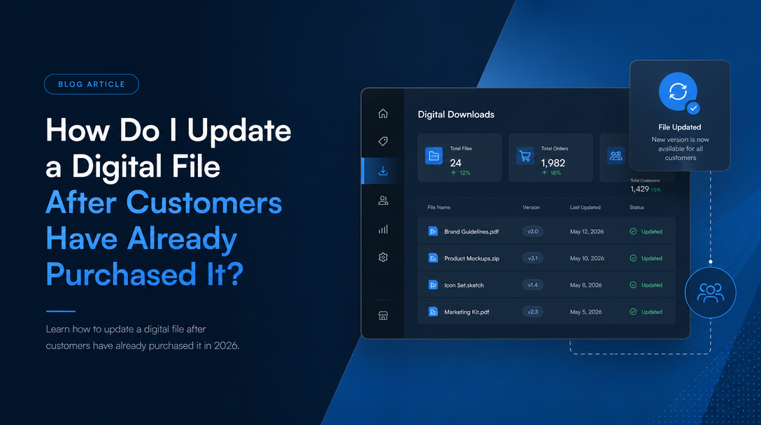 How Do I Update a Digital File After Customers Have Already Purchased It? image