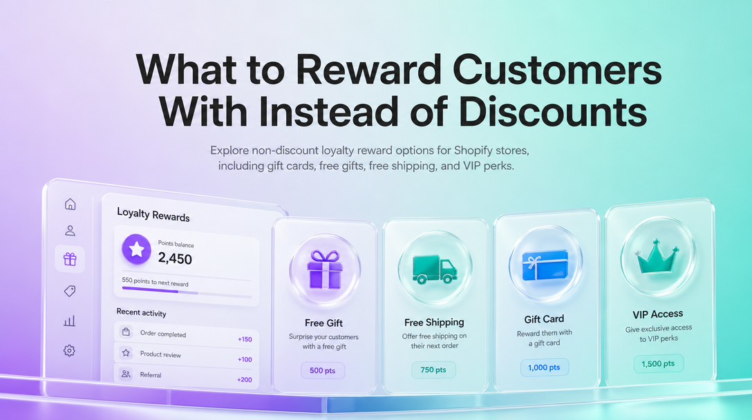 What to Reward Customers With Instead of Discounts on Shopify image