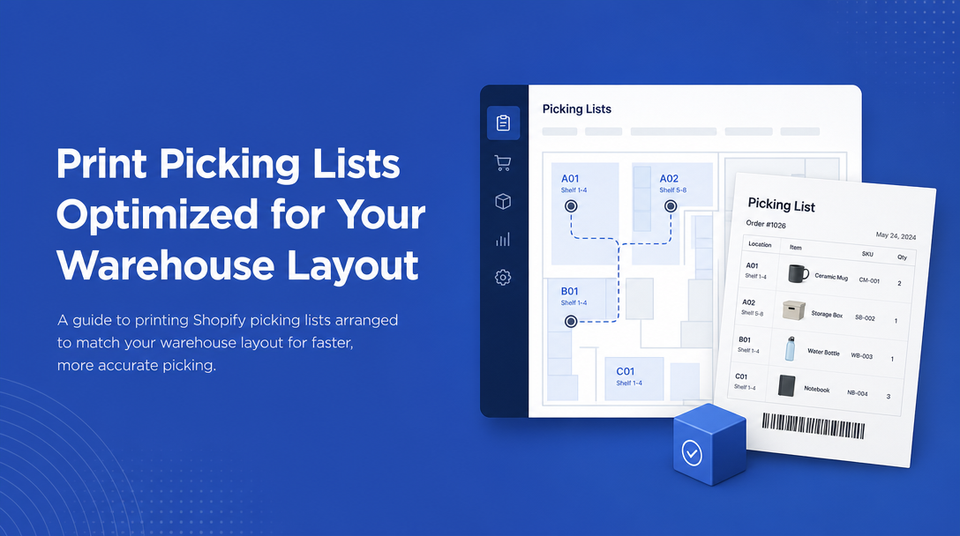 How to Print Picking Lists Optimized for Your Warehouse Layout