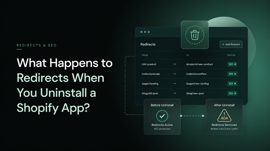 What Happens to Redirects When You Uninstall a Shopify App That Created Them? image