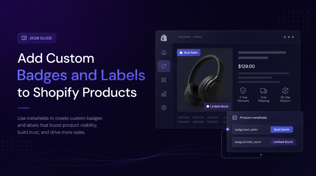 How to Add Custom Badges and Labels to Shopify Products image