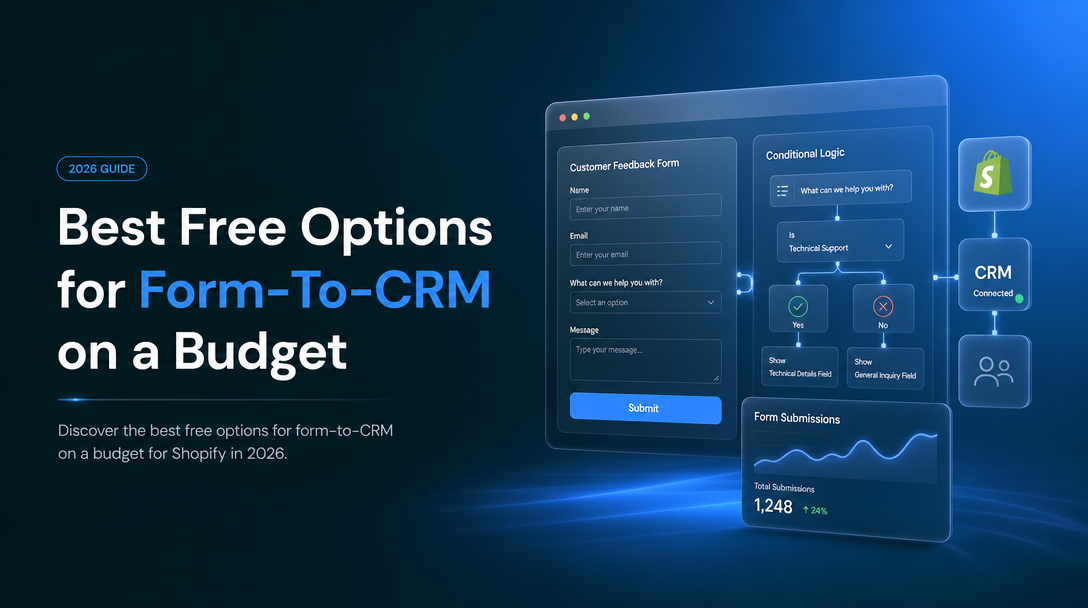 Best Free Options for Form-To-CRM on a Budget image