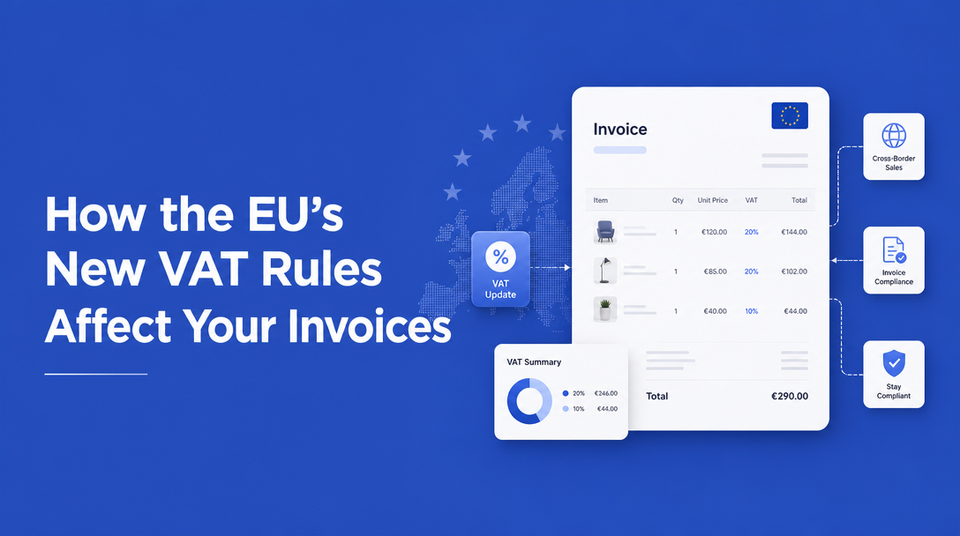 How the EU's New VAT Rules Affect Your Invoices article illustration