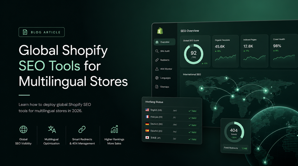 Global Shopify SEO Tools for Multilingual Stores article illustration