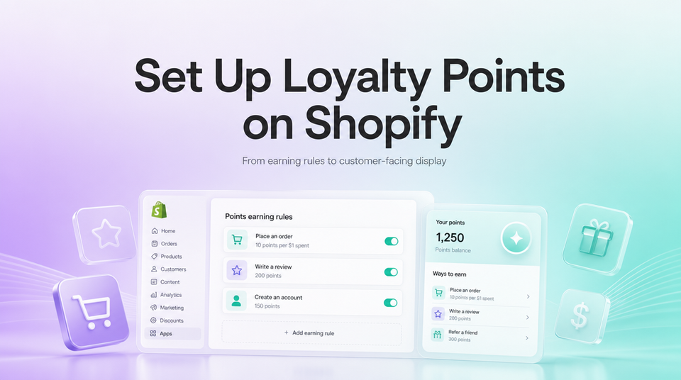 How to Set Up Loyalty Points on Shopify article illustration