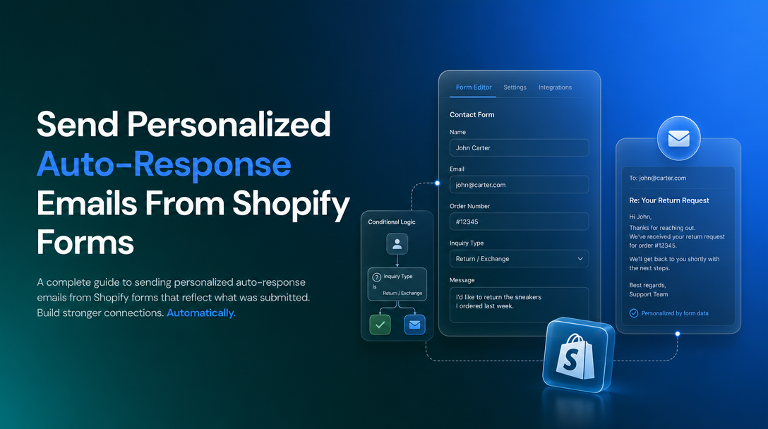 Send Personalized Auto-Response Emails From Shopify Forms image