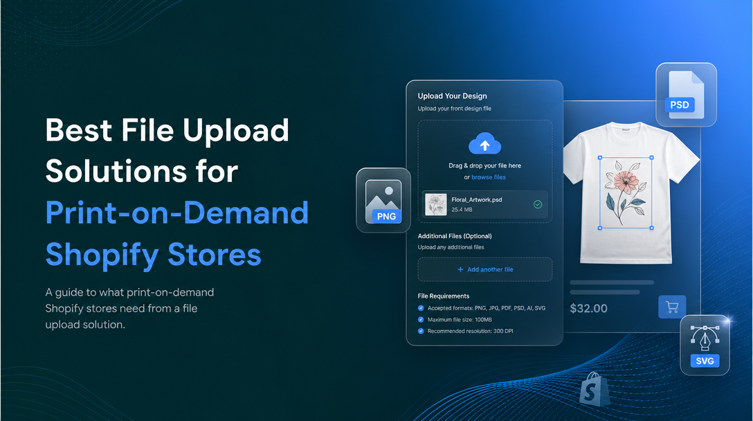Best File Upload Solutions for Print-on-Demand Shopify Stores image