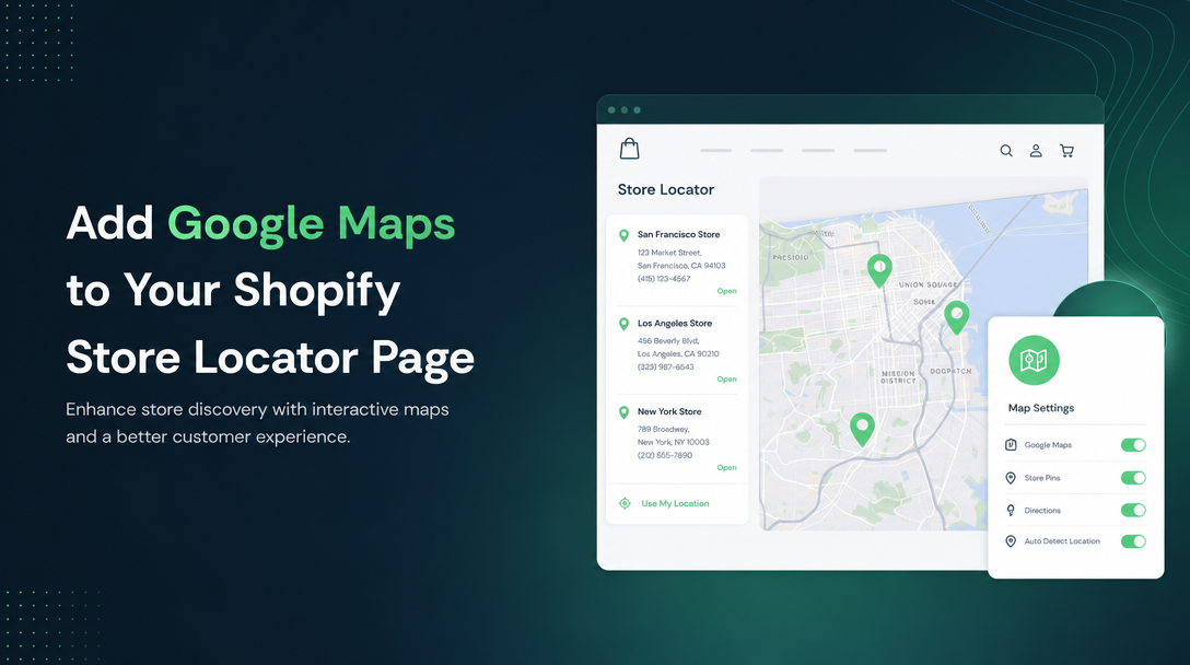 How to Add Google Maps to a Shopify Store Locator Page image