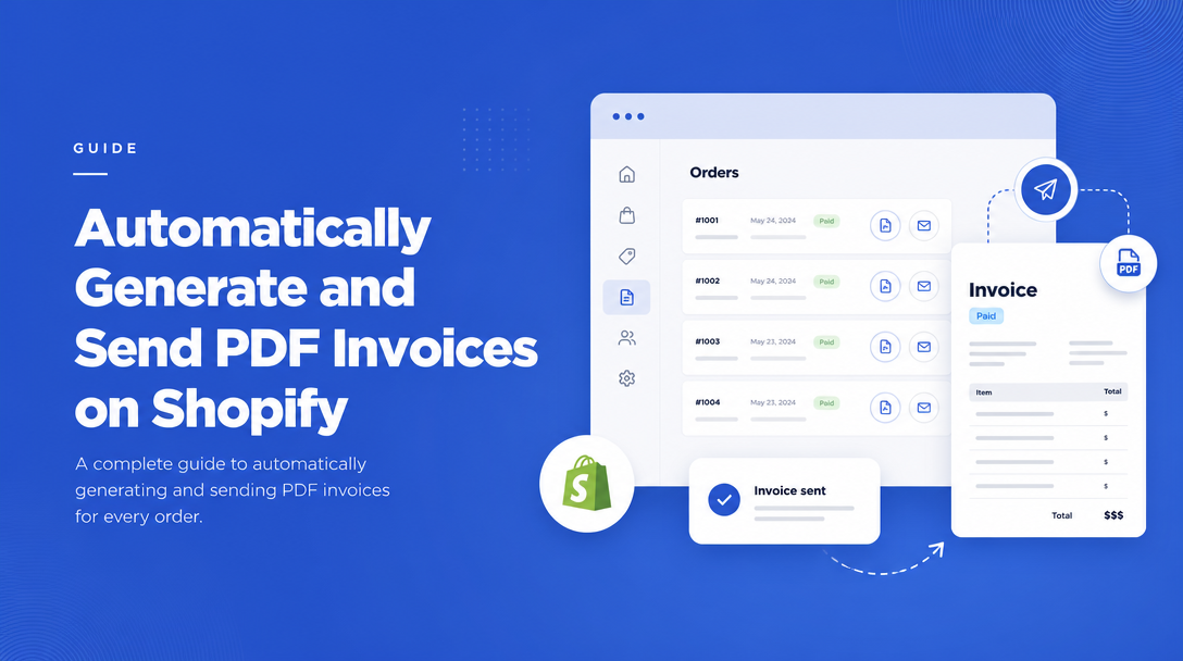 How to Automatically Generate and Send PDF Invoices on Shopify image