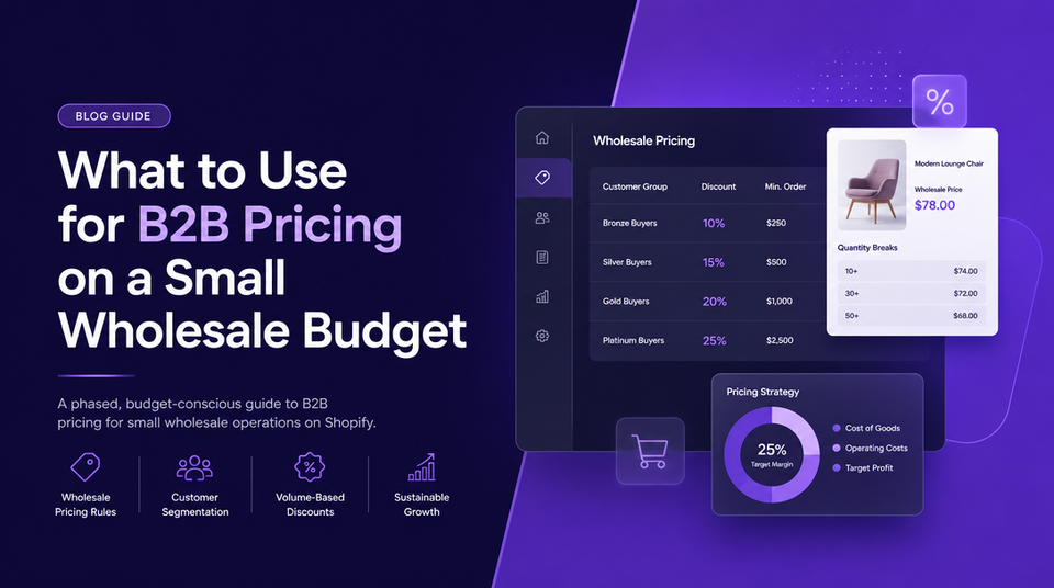 What to Use for B2B Pricing on a Small Wholesale Budget article illustration