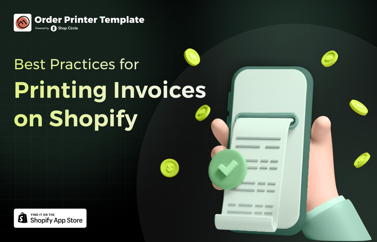 Inspyrus Invoices Print Shopify Invoices & Packing Slips: Best Practices Guide – Shop Circle