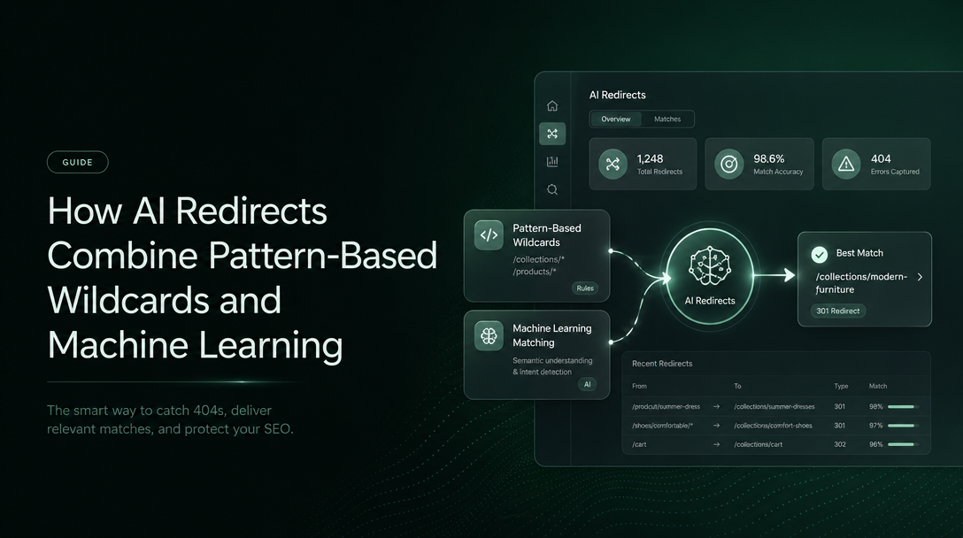 How AI Redirects Combine Pattern-Based Wildcards and Machine Learning image
