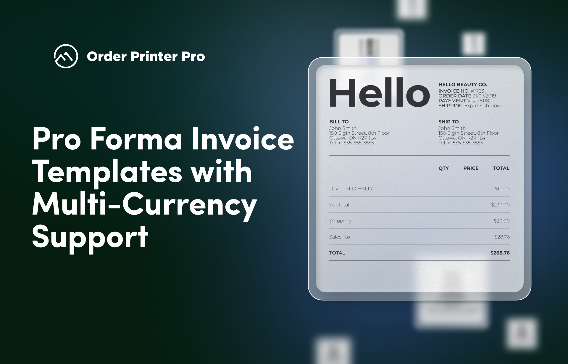 How to Use Pro Forma Invoice Templates with Multi-Currency Support on Shopify image