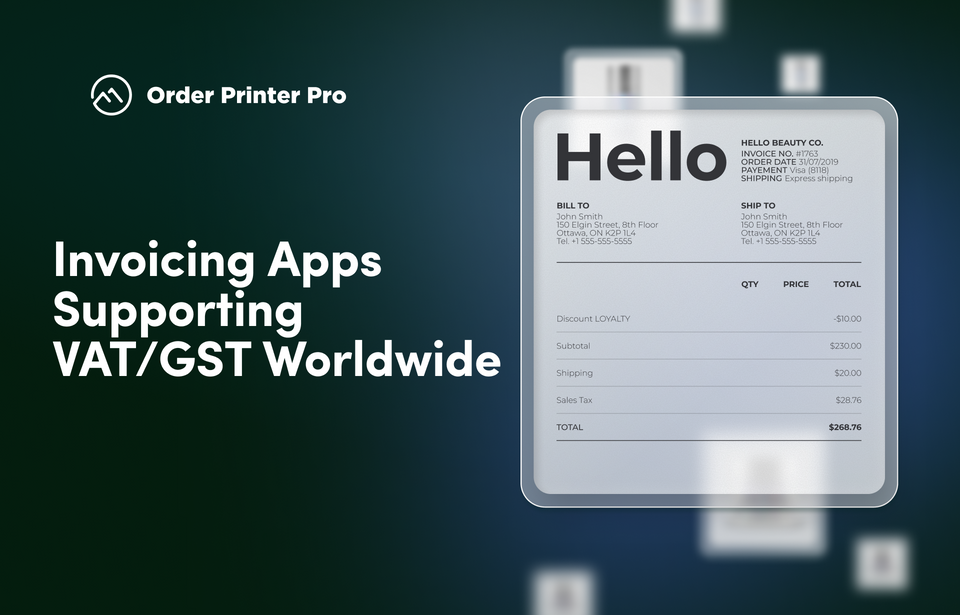 Which Invoicing Apps Support VAT/GST Worldwide?