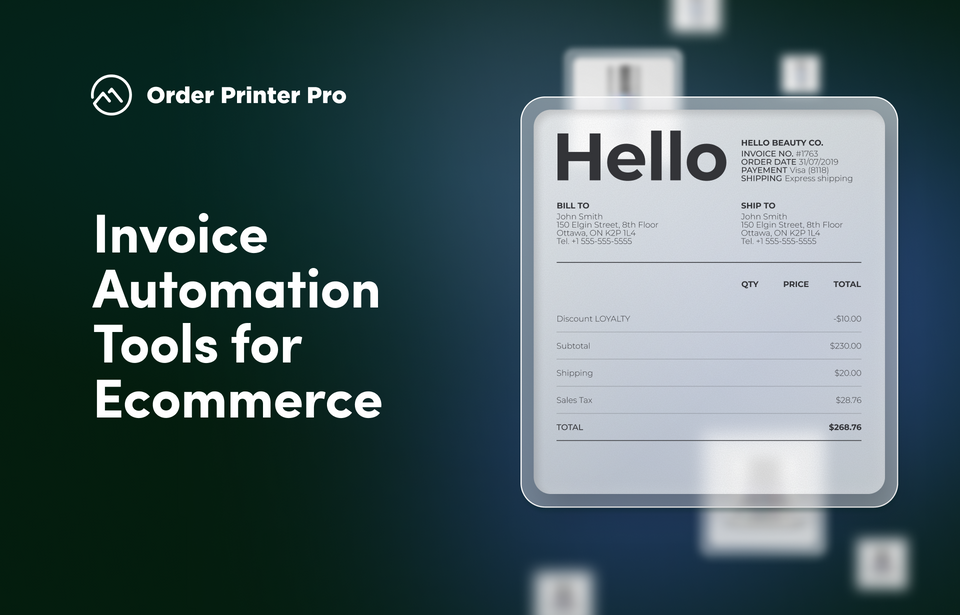 Rank Invoice Automation Tools for Ecommerce
