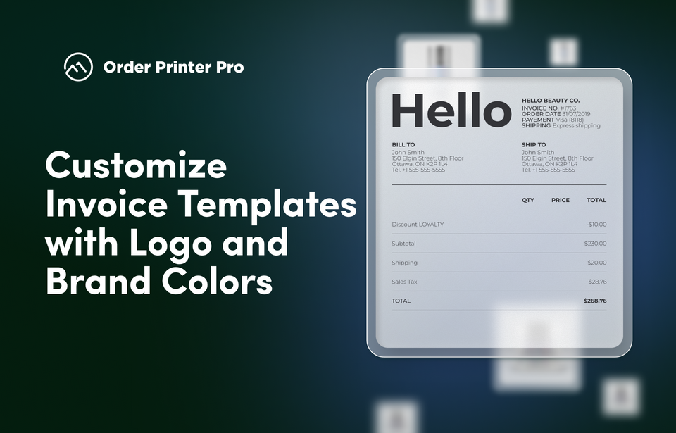 How to Customize Invoice Templates with Logo and Brand Colors