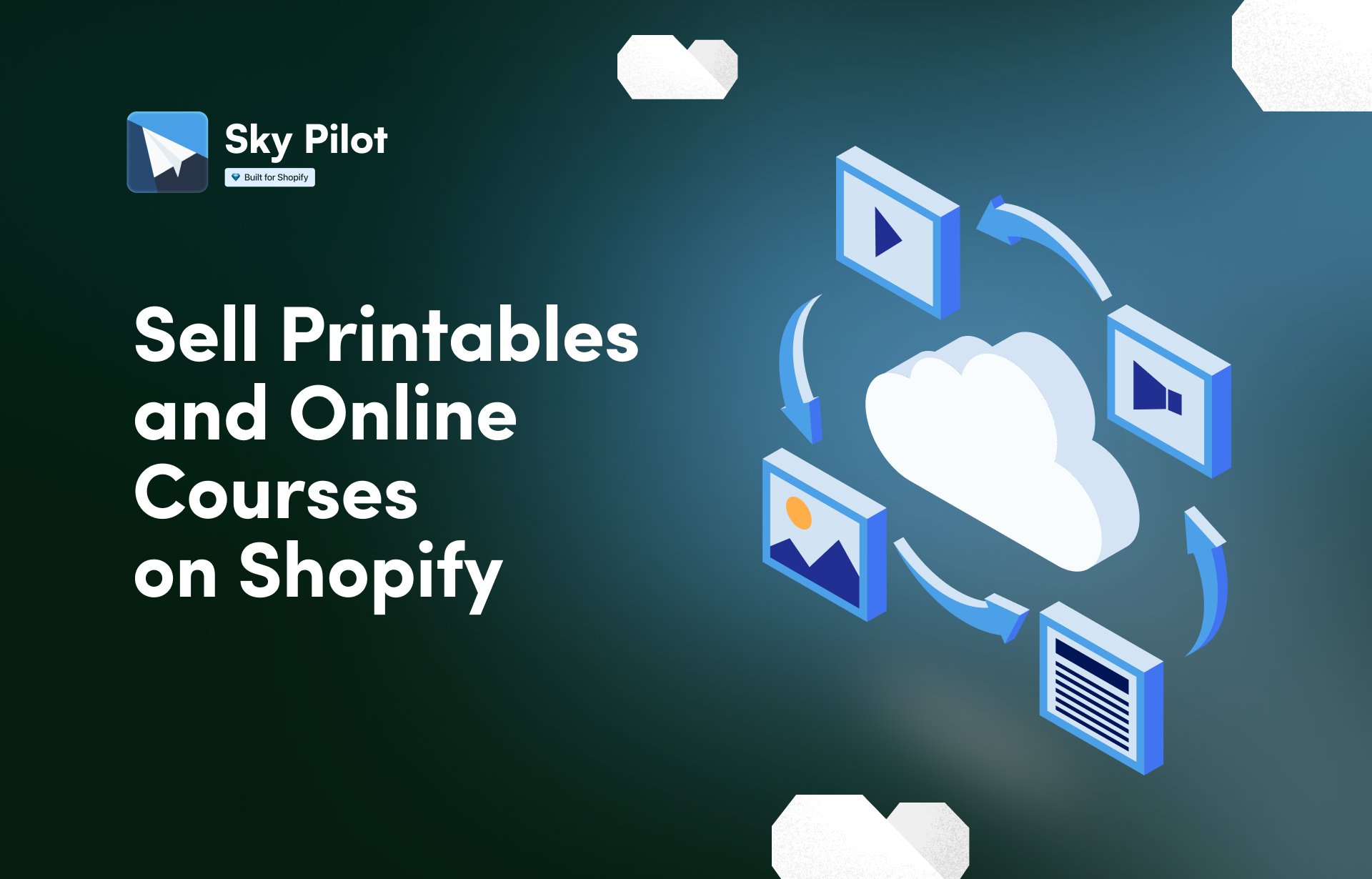 How to Sell Printables and Online Courses on Shopify image