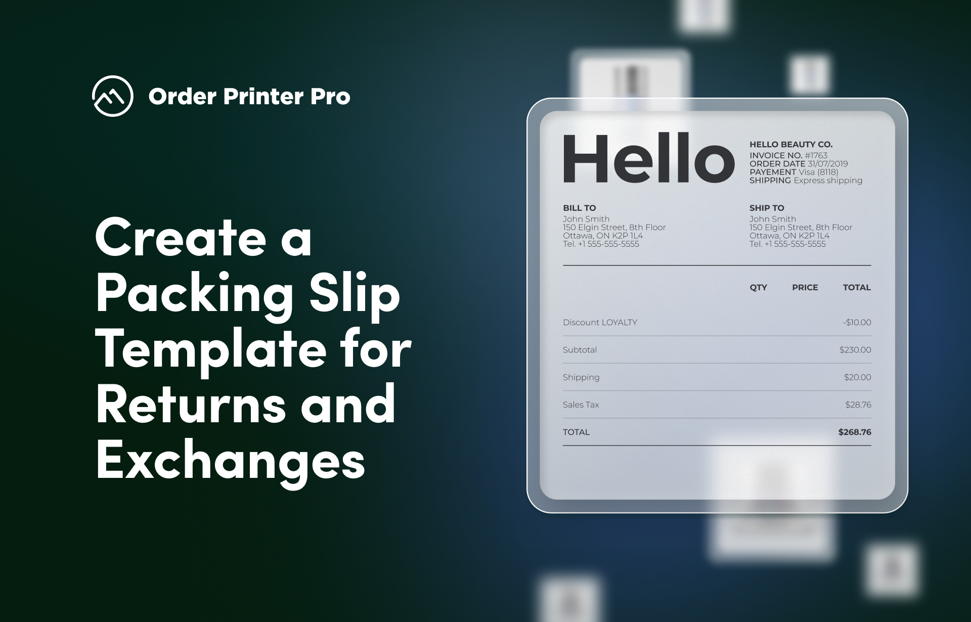How to Create a Packing Slip Template for Returns and Exchanges image