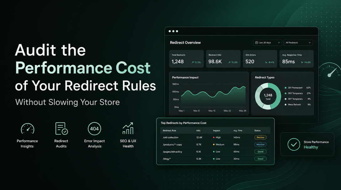 How to Audit the Performance Cost of Your Redirect Rules Without Slowing Your Store image