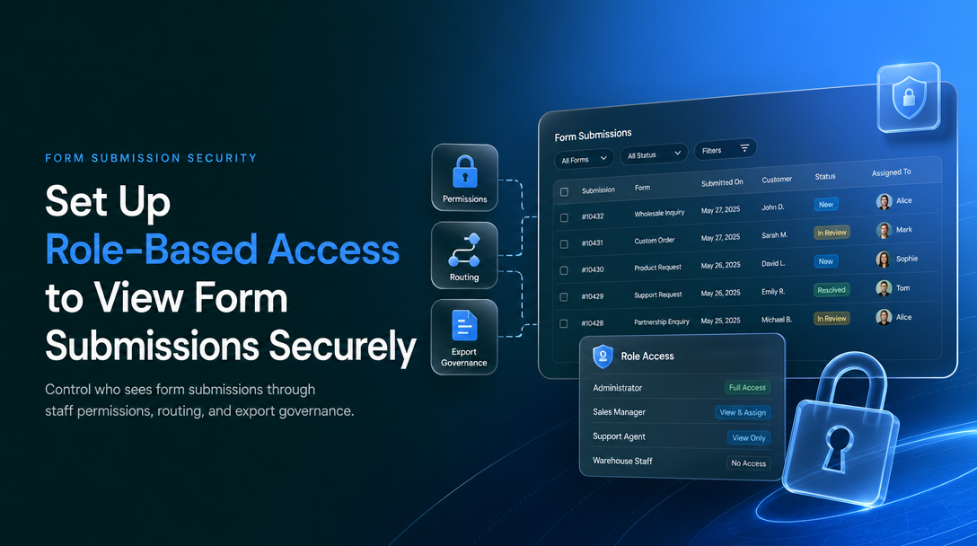 How to Set Up Role-Based Access to View Form Submissions Securely image
