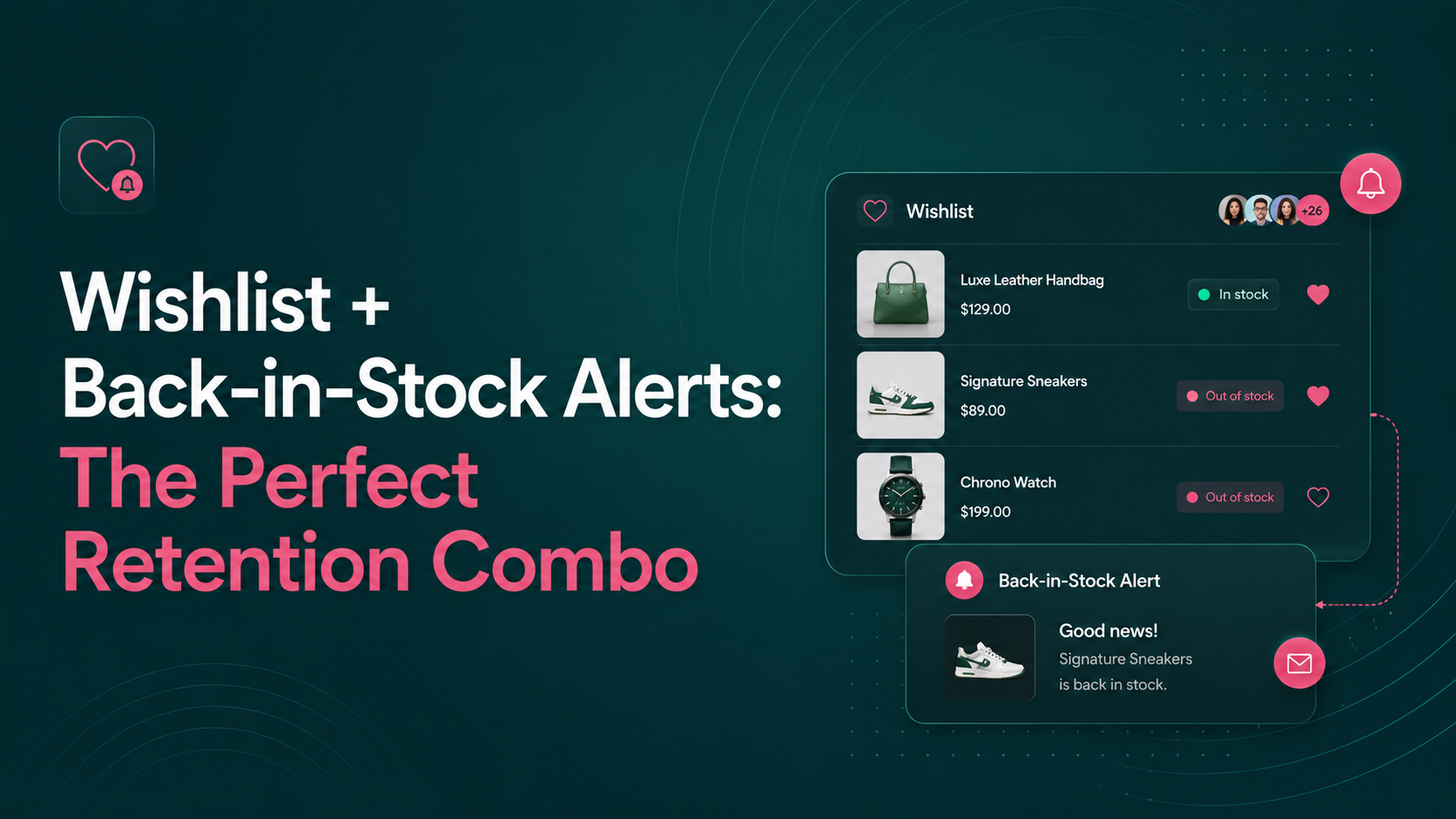 Wishlist + Back-in-Stock Alerts: The Perfect Retention Combo image